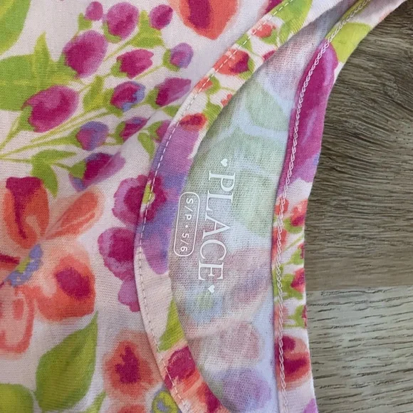 The Children's Place Floral Dresses - Pink, Purple, Aqua (Set of 3) - Picture 4 of 4